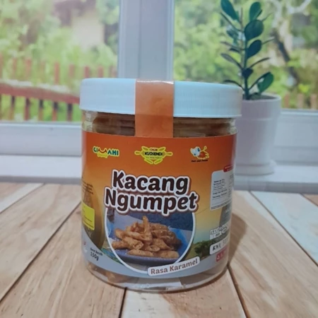 Gambar Kue Kacang Ngumpet Karamel Wijen